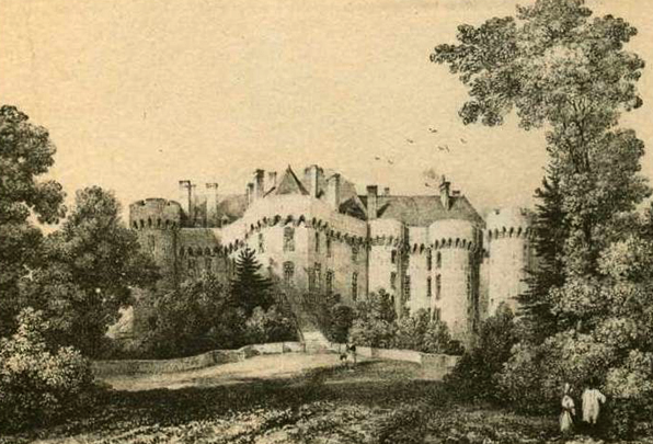 Château d'Heilly dans la Somme - lieu possible de son décès - aujourd'hui disparu